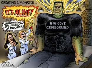 The DHS Censorship Monster