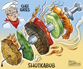Chef Bill Gates  'Shotkabob'