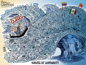 A Tsunami of Humanity