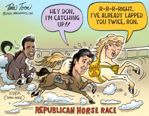 Republican Horse Race- Don & Ron