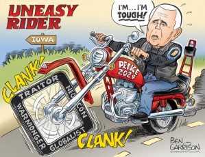 Uneasy Rider- Mike Pence Rides Into The Race For President