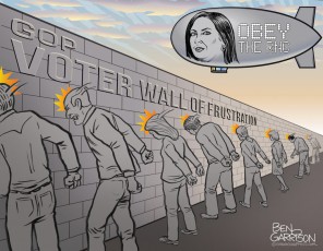 The Republican Voter Wall Of Frustration