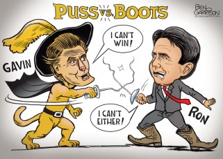 Puss vs. Boots