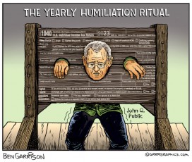 The Yearly Humiliation Of Americans- Taxes Upon Taxes