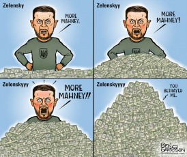 Zelensky More Money