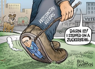 Wisconsin Steps On Zuckerberg