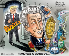 Gavin Newsom's Haircut