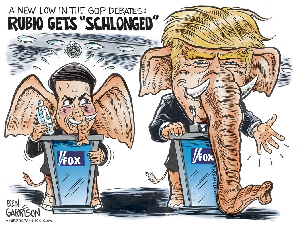 Marco Rubio has smaller Schlong than Donald Trump