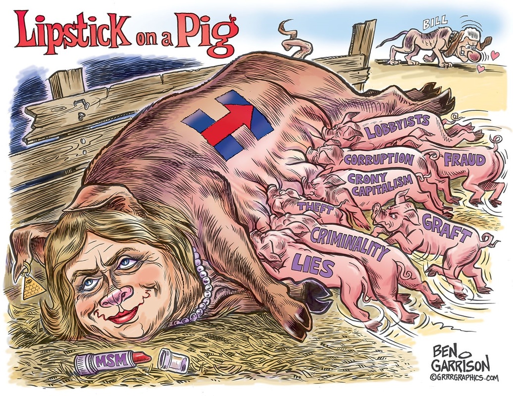 Hillary Clinton Lipstick on a Pig