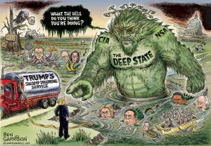 Deep State Swamp by Ben Garrison