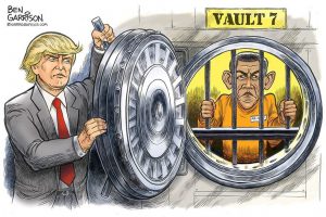 Vault 7 cartoon by Ben Garrison