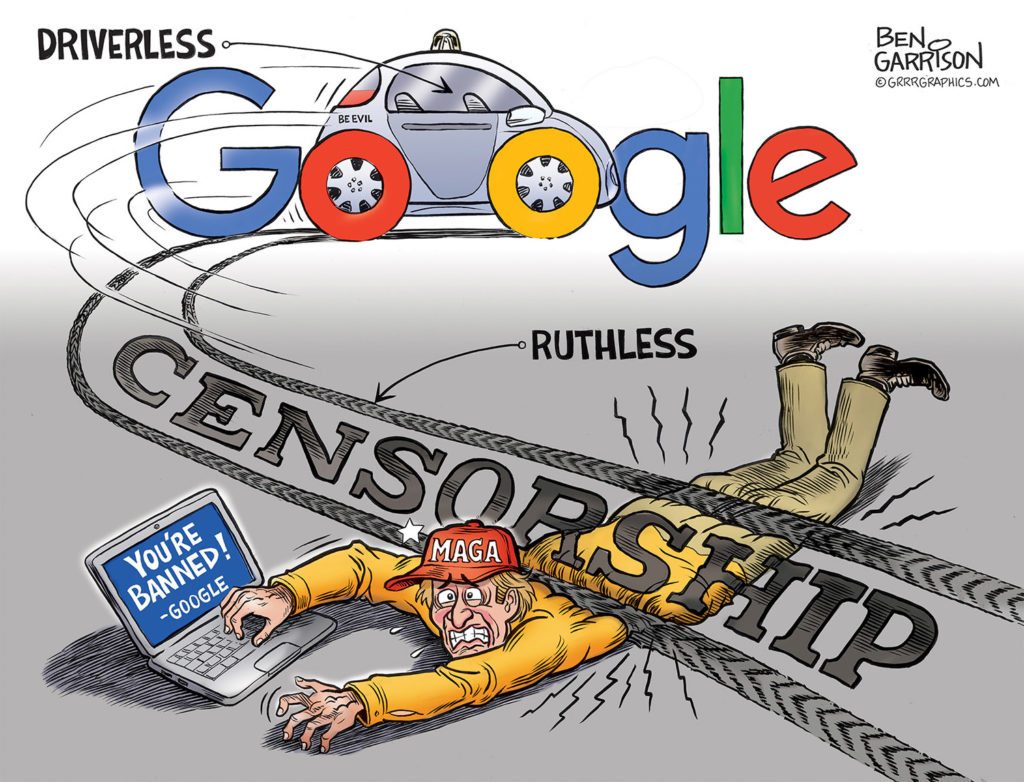 Google Runs Over Free Speech