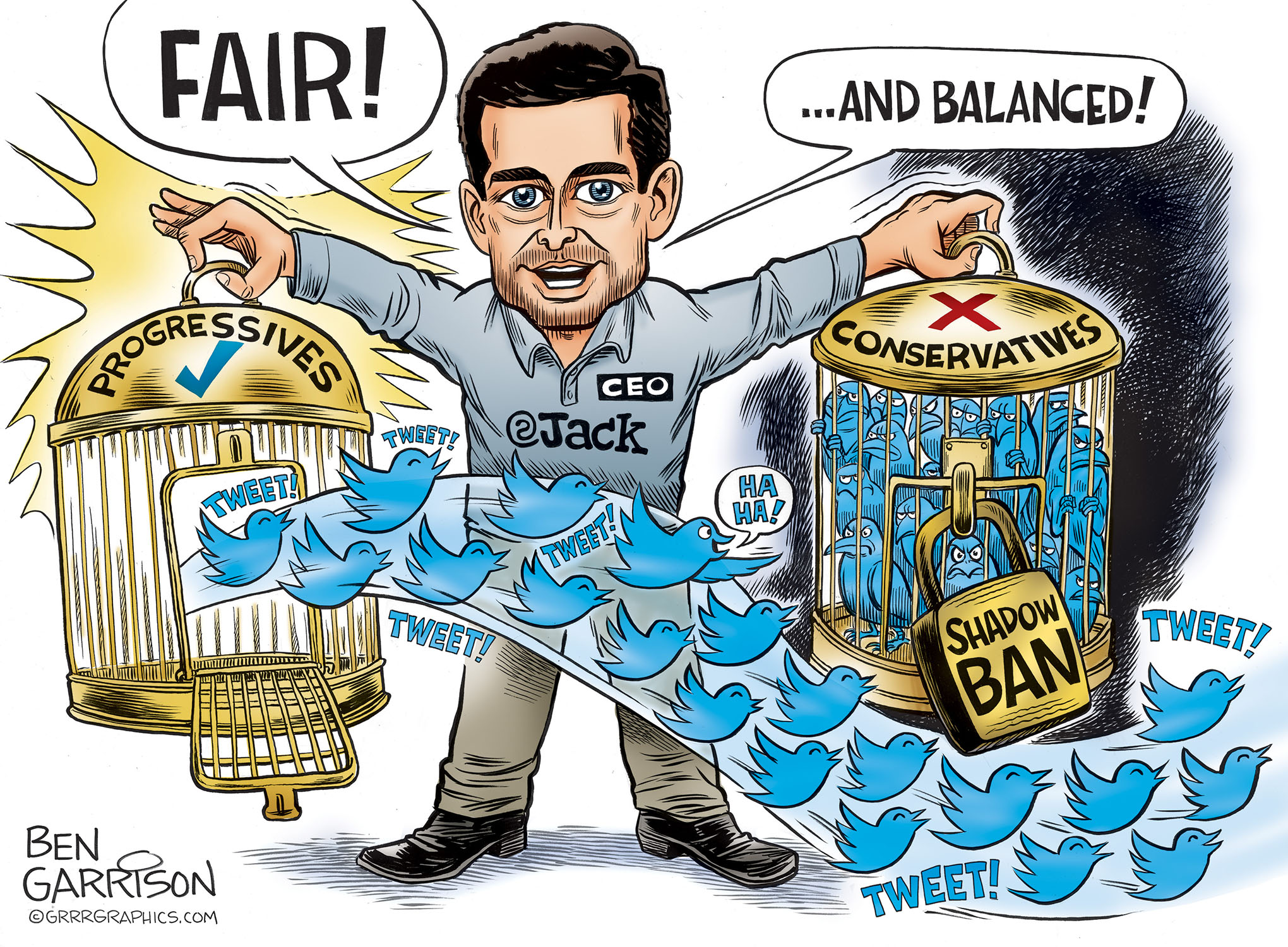 Twitter Jack, “Controlling the Conversation” – Grrr Graphics