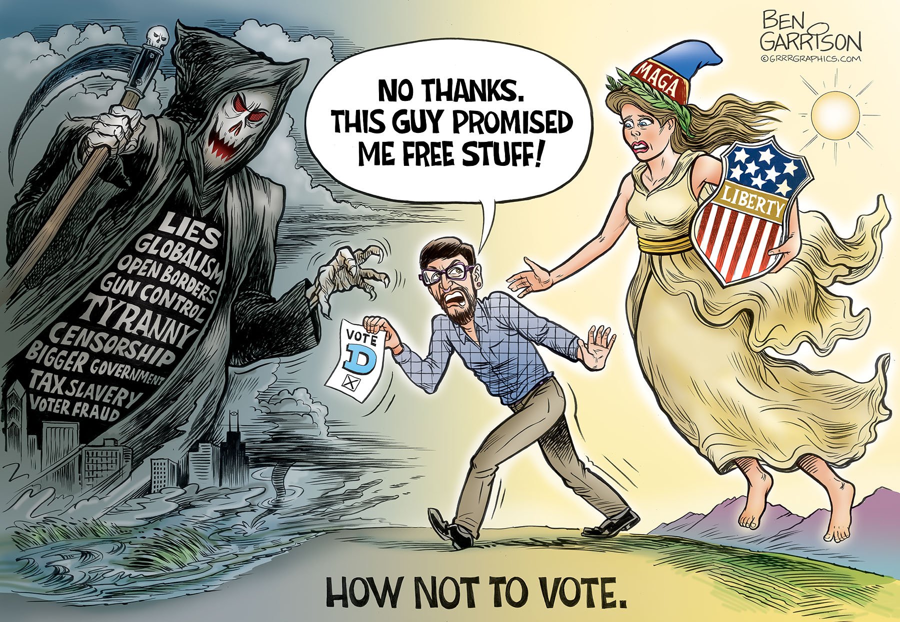 Image result for ben garrison cartoons