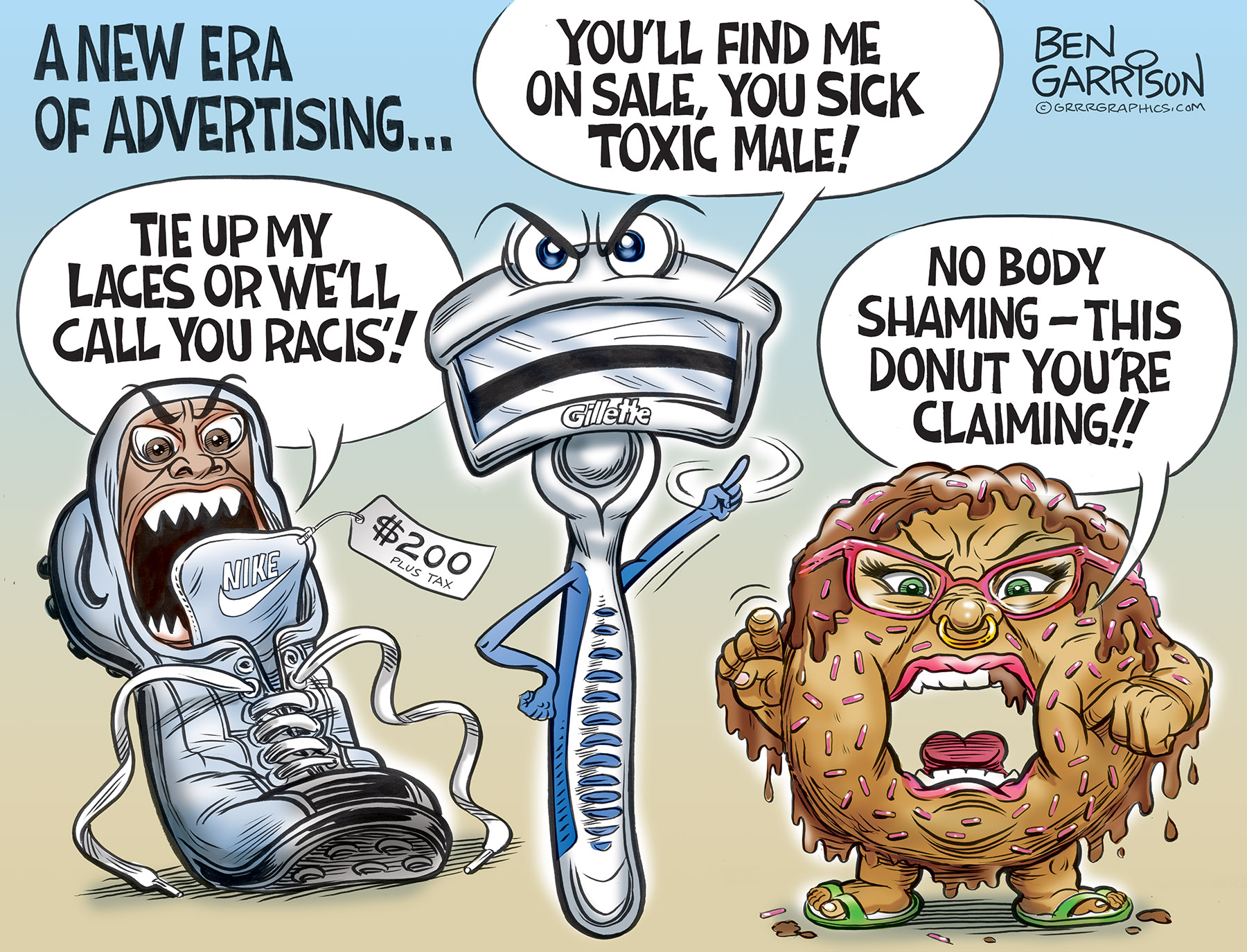 Image result for gillette ben garrison