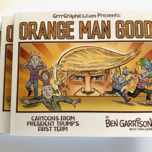 The Orange Man Good Cartoon Book