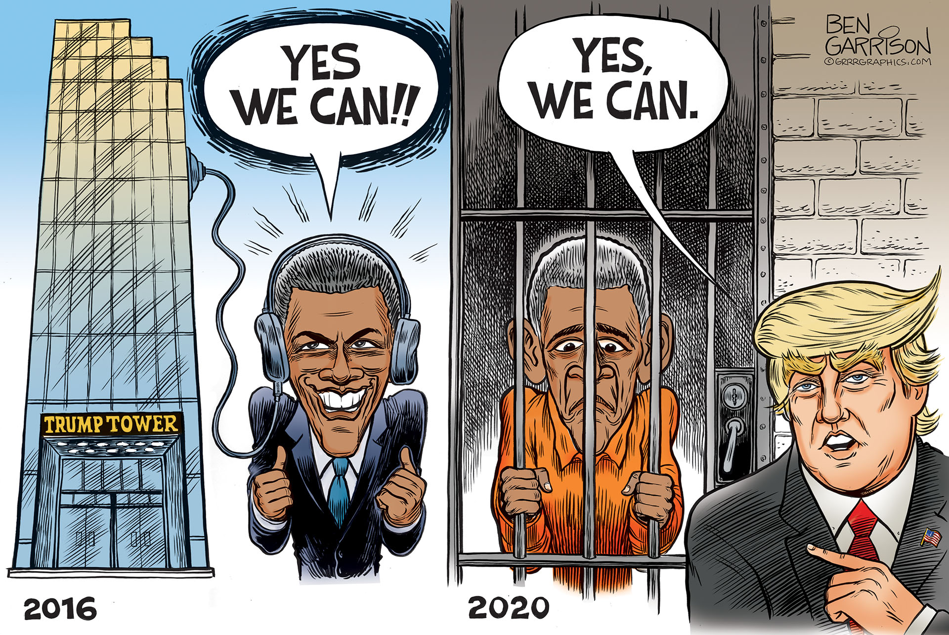 Yes We Can - Ben Garrison Cartoon - Conservative Daily News