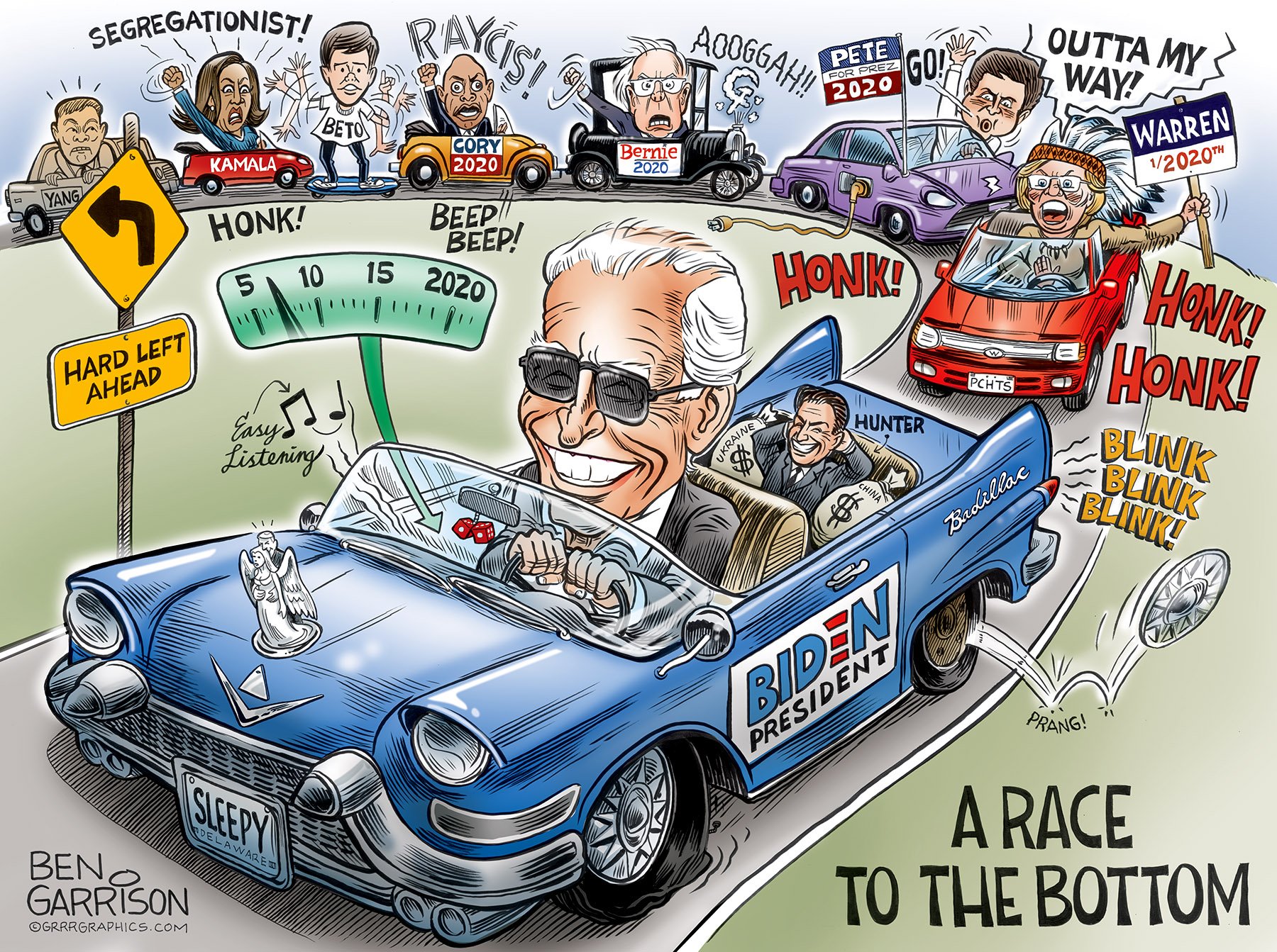 Image result for hunter biden cartoon