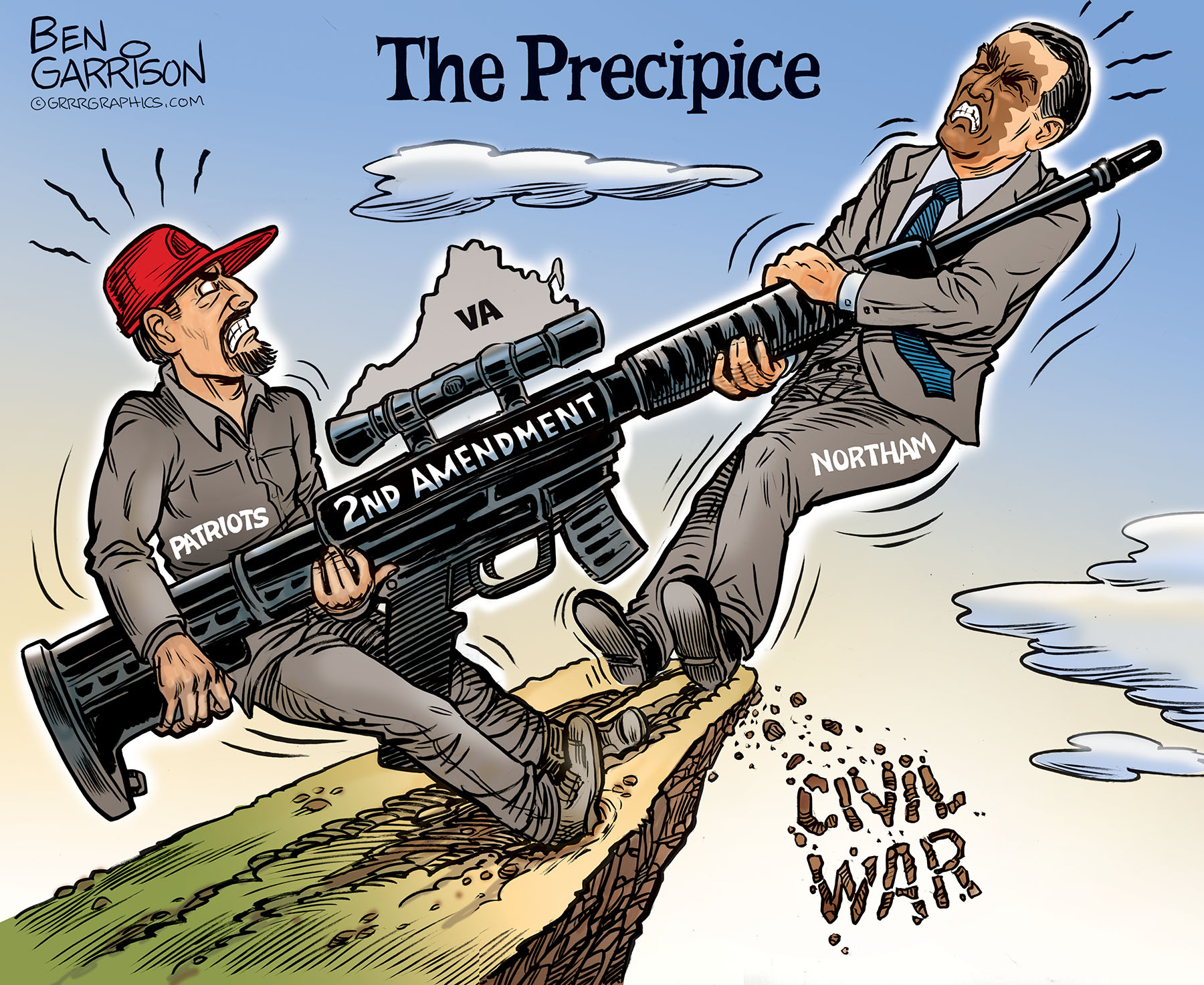 Image result for cartoons about civil war in 2020