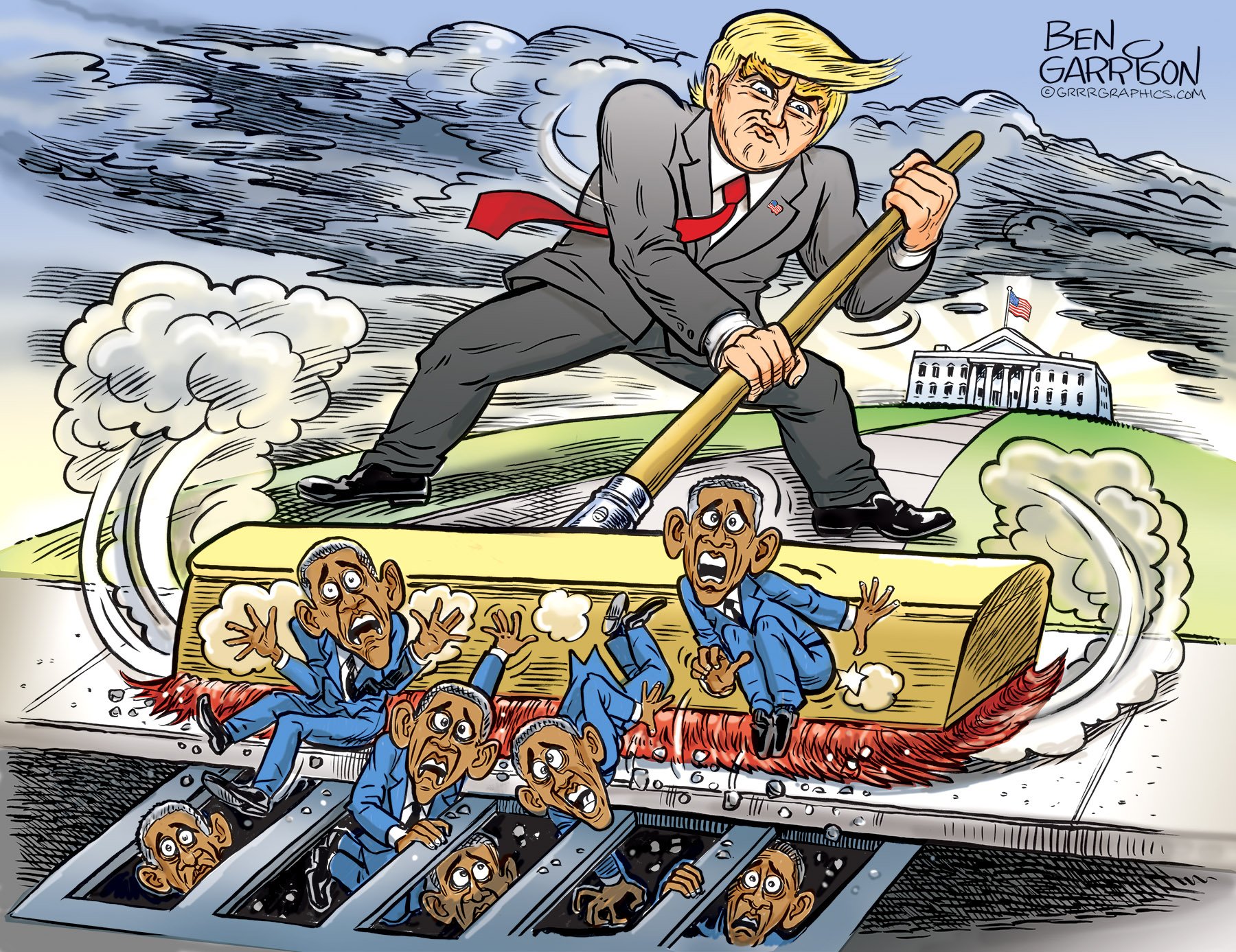 https://grrrgraphics.com/wp-content/uploads/2020/02/trump_sweeps_out_obama_holdovers.jpg