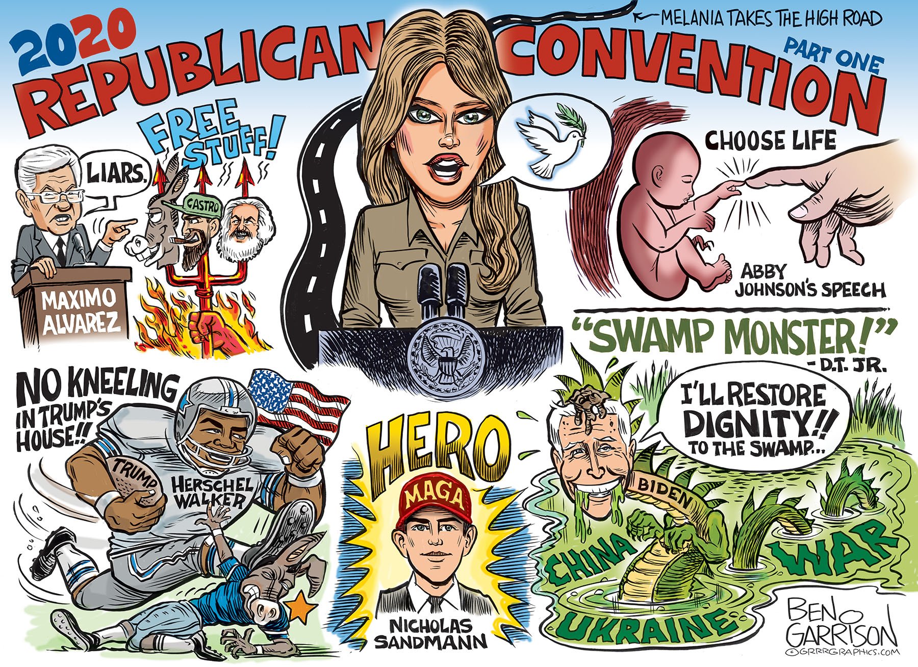 2020 RNC Convention Part 1 GrrrGraphics