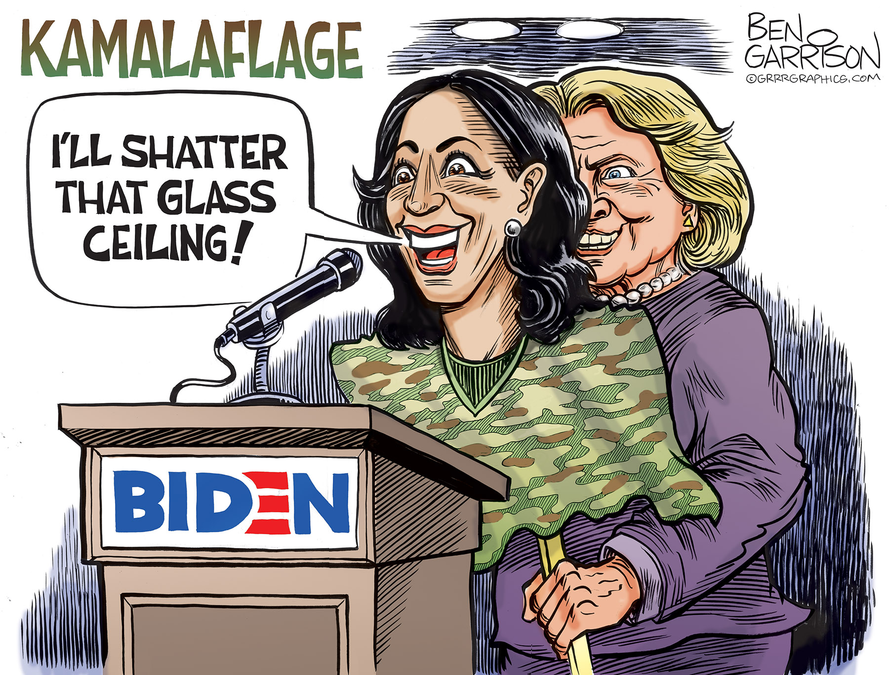 Kamalaflage GrrrGraphics