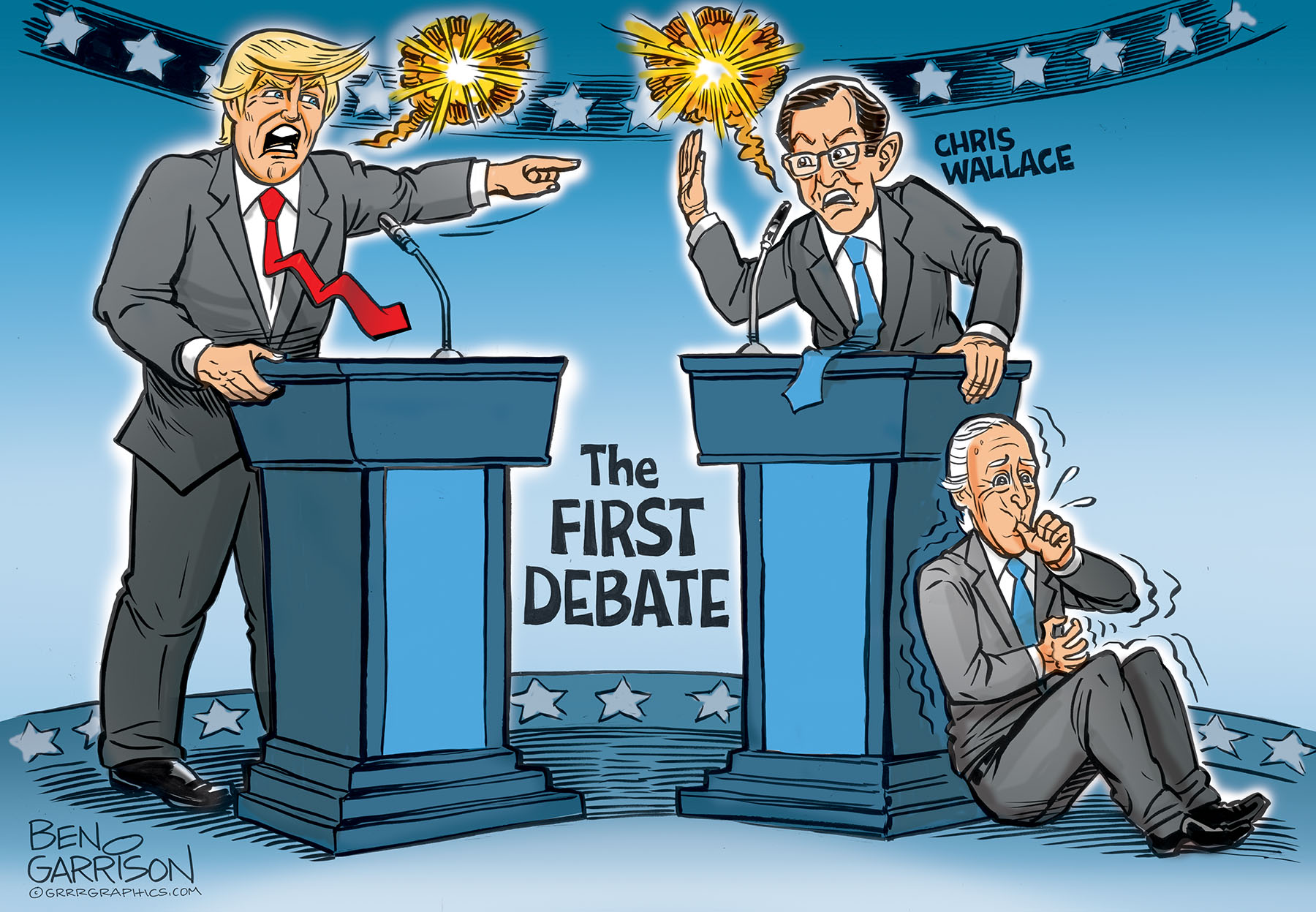 Trump Vs. Wallace First 2020 Presidential Debate - Ben ...