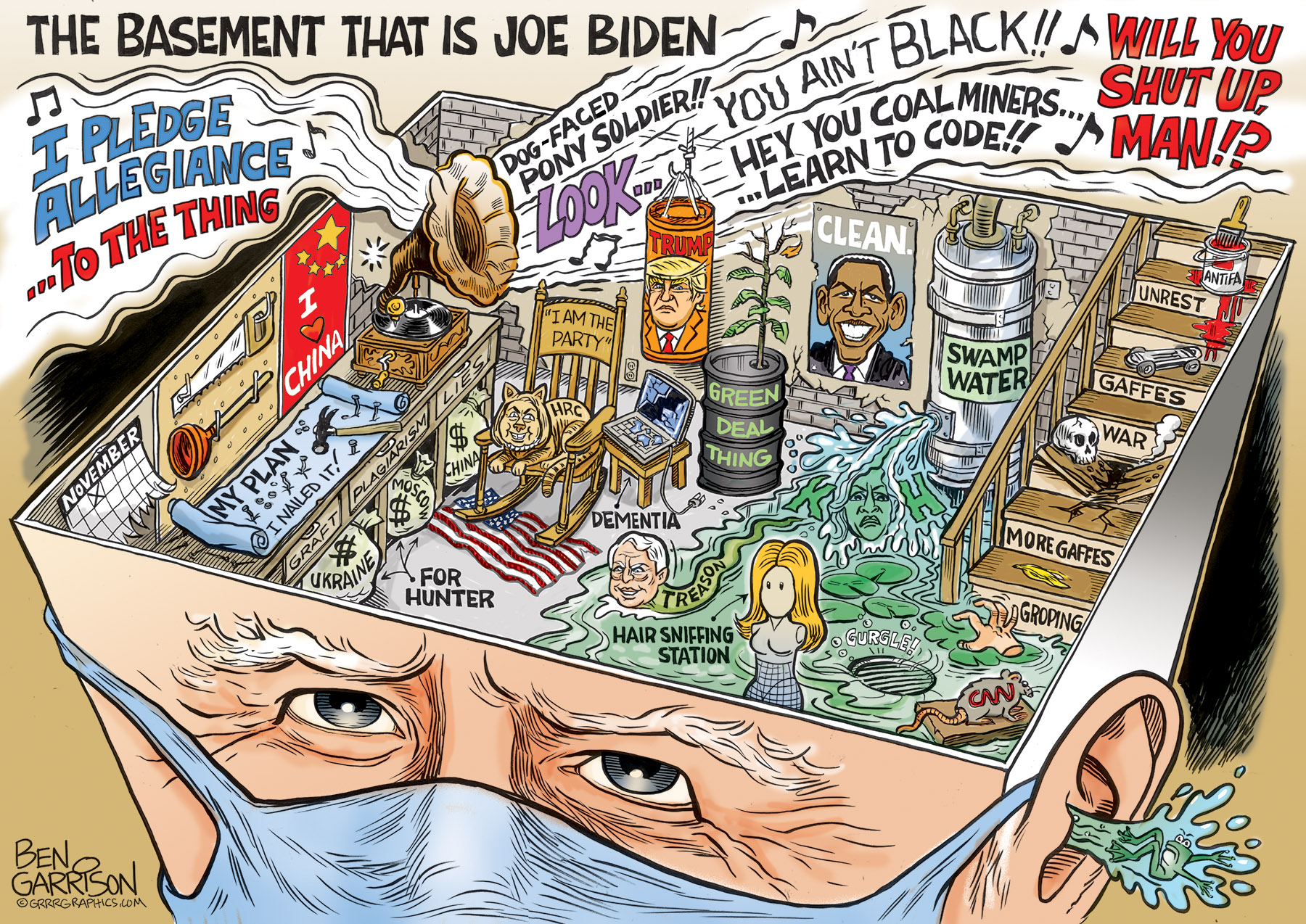 Joe Biden's basement - The Burning Platform