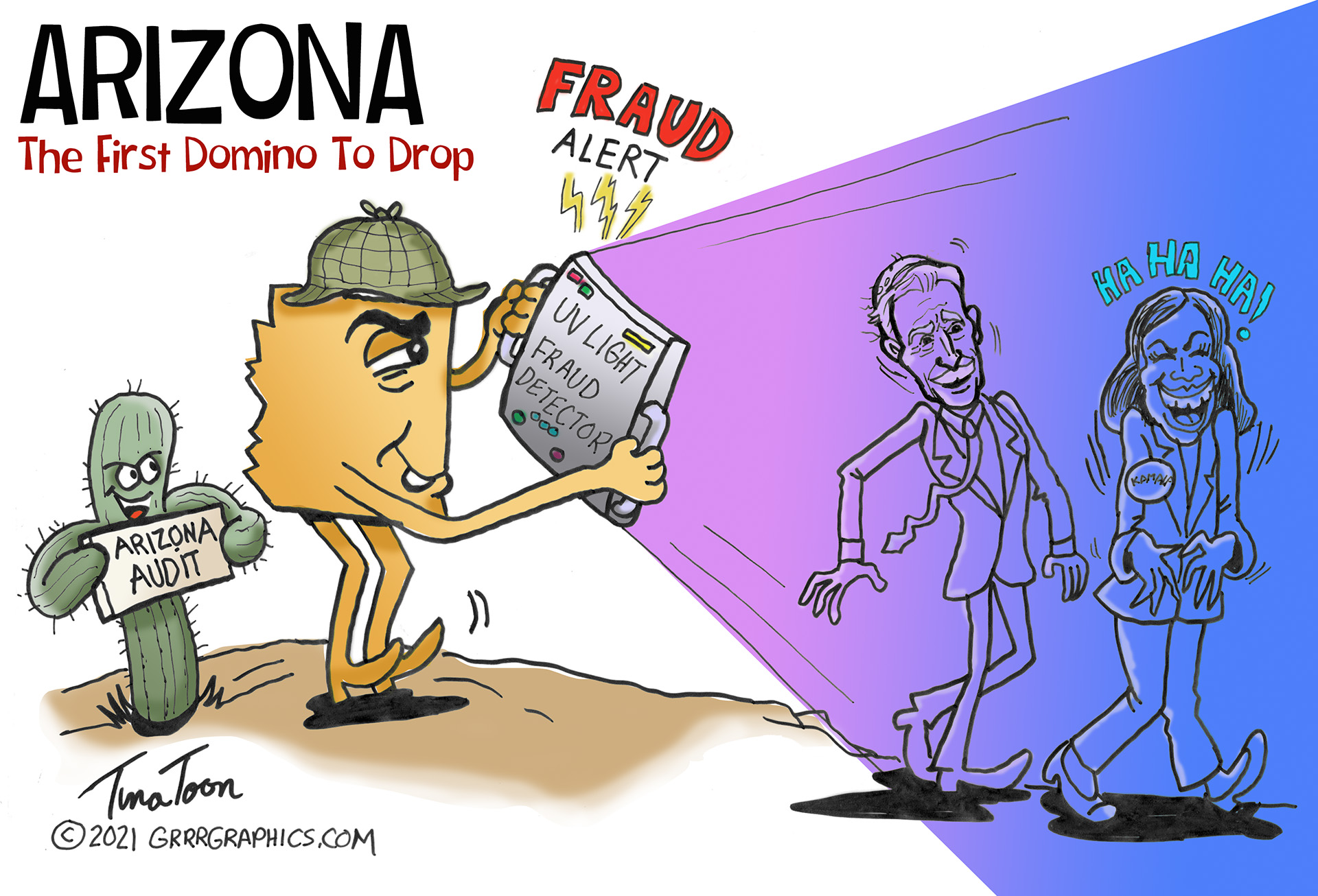 Arizona Forensic Audit Shines A Light On Fraud – Tina Toon – Fake News Ninja