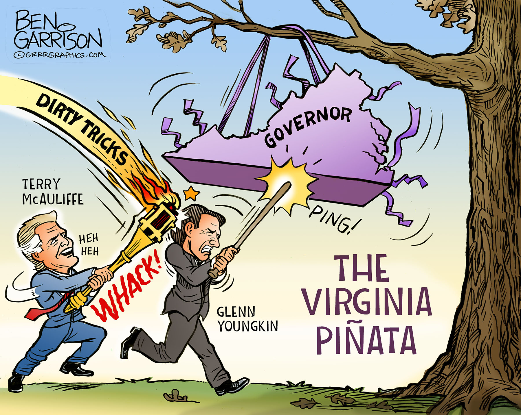 All Eyes On Virginia Governors Race GrrrGraphics