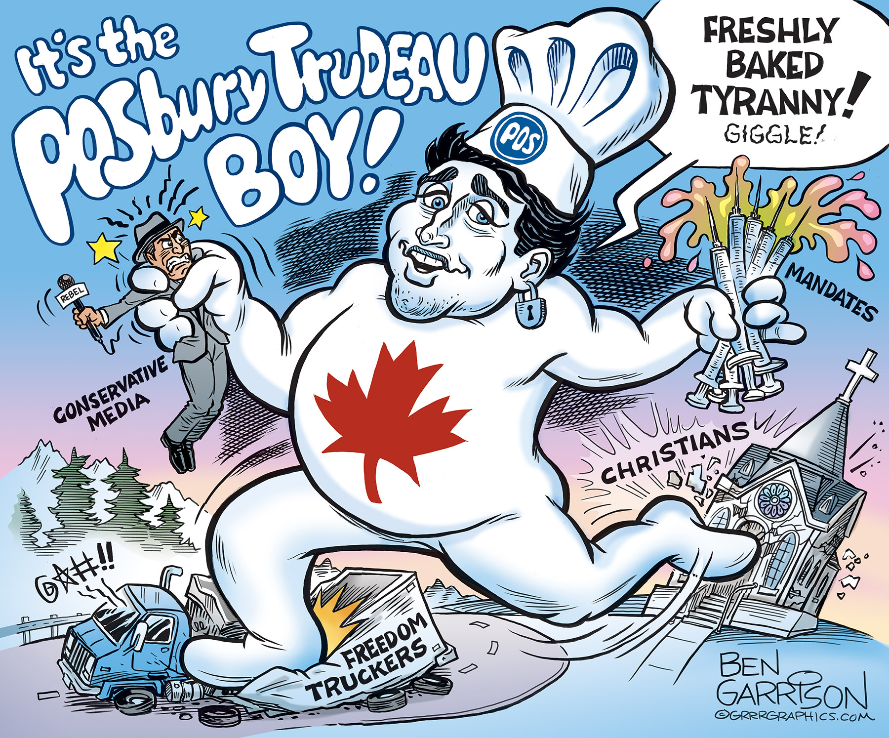 Canada’s POSbury TruDEAU Boy