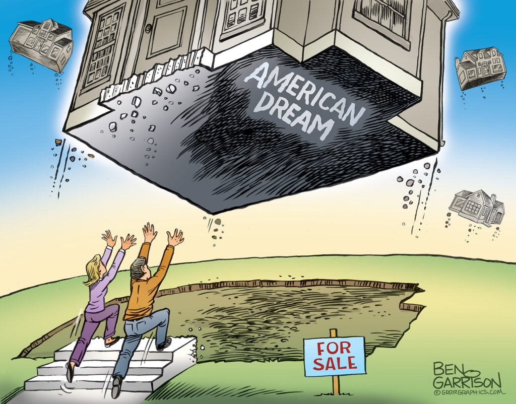 American Dream Out Of Reach For Americans – GrrrGraphics