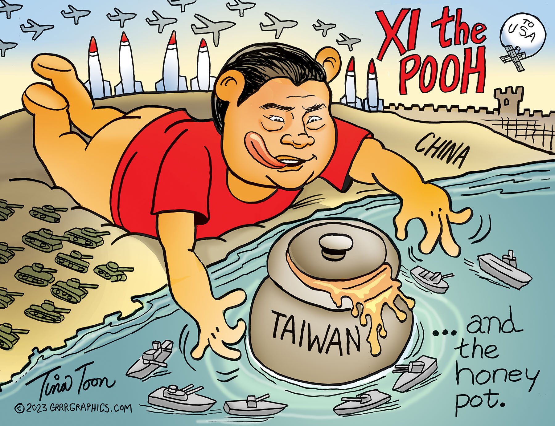 CHINA SIZES UP TAIWAN – The Burning Platform