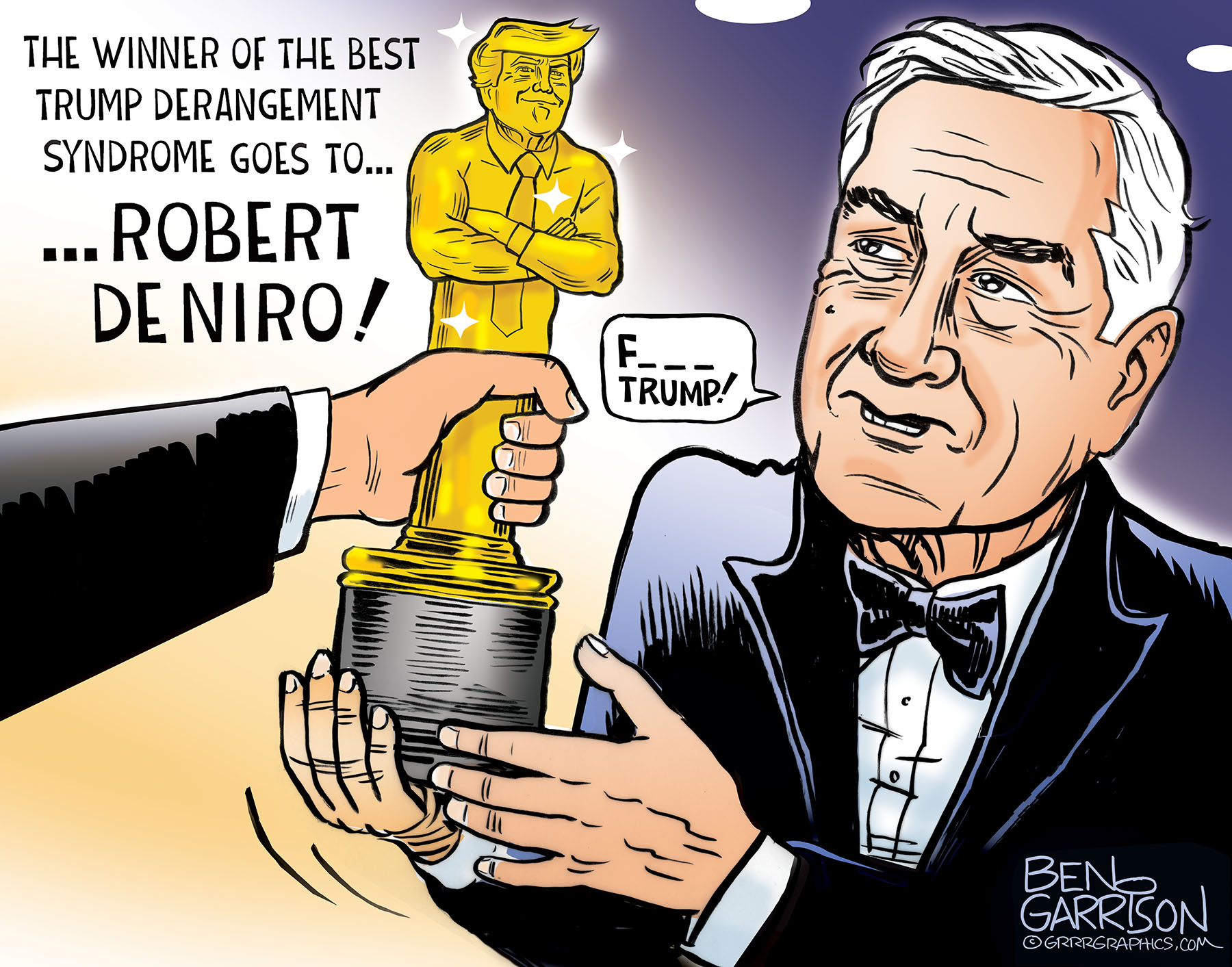 Deniro Oscar Trophy