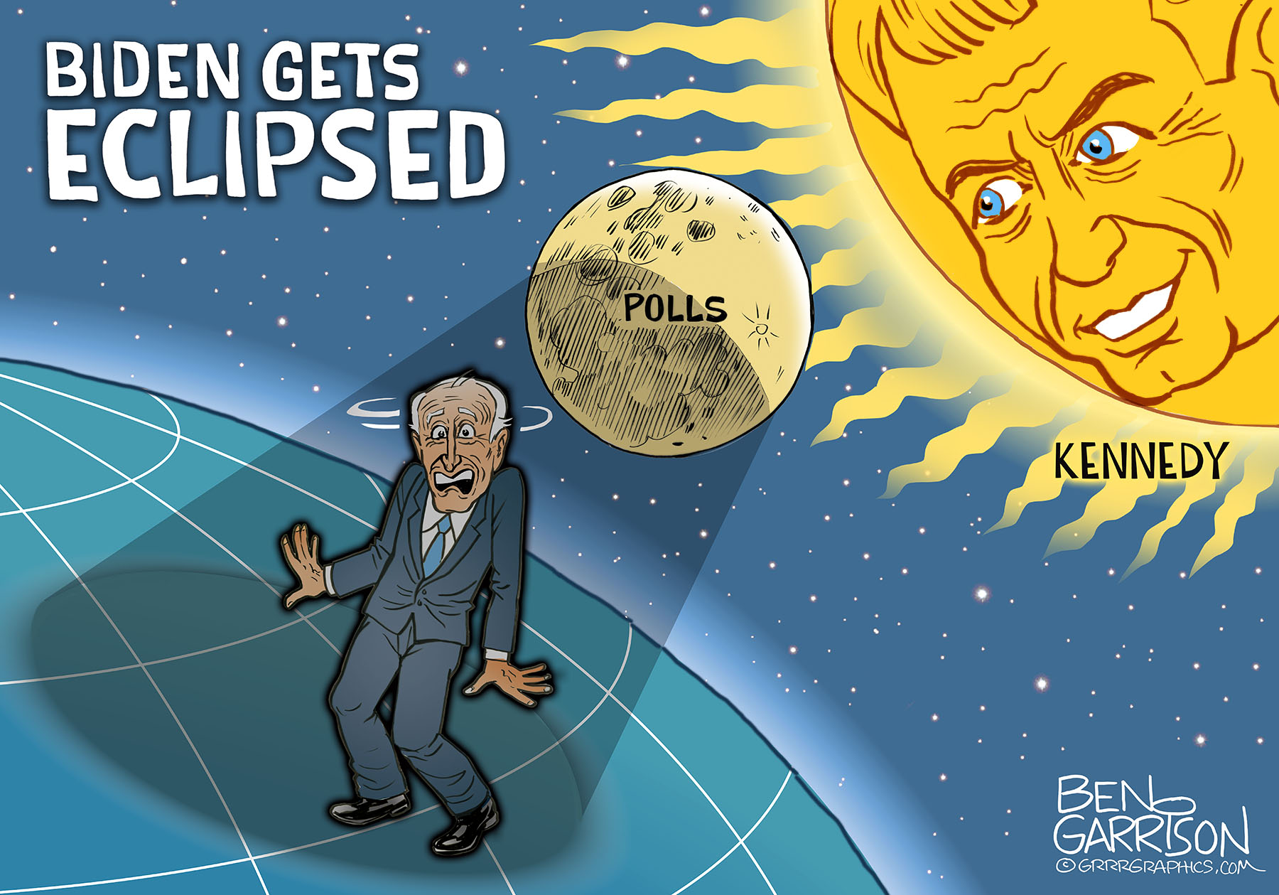 Kennedy Eclipses Biden