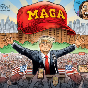 MAGA in the Bronx Signed Print