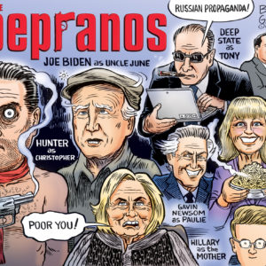 The Joepranos Mini Print