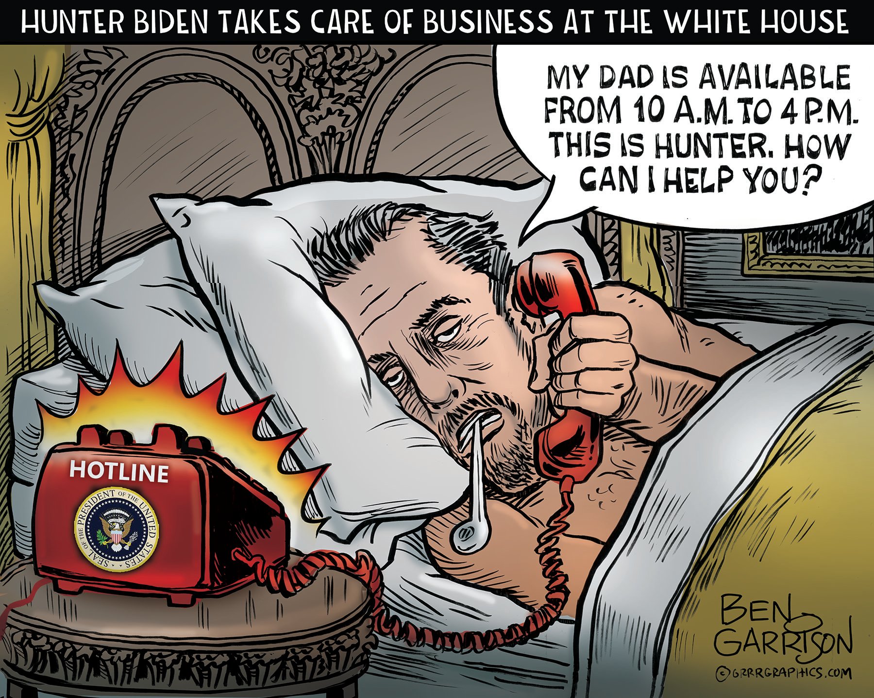 Hunter Works at White House