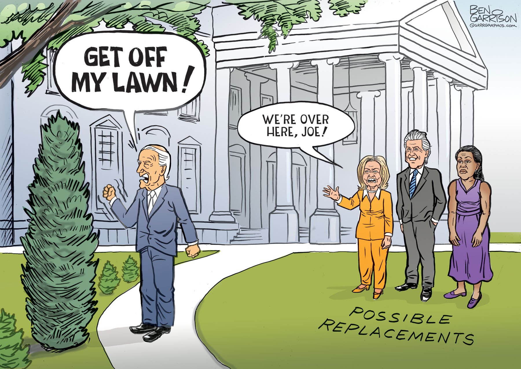 Joe Biden Get Off My Lawn