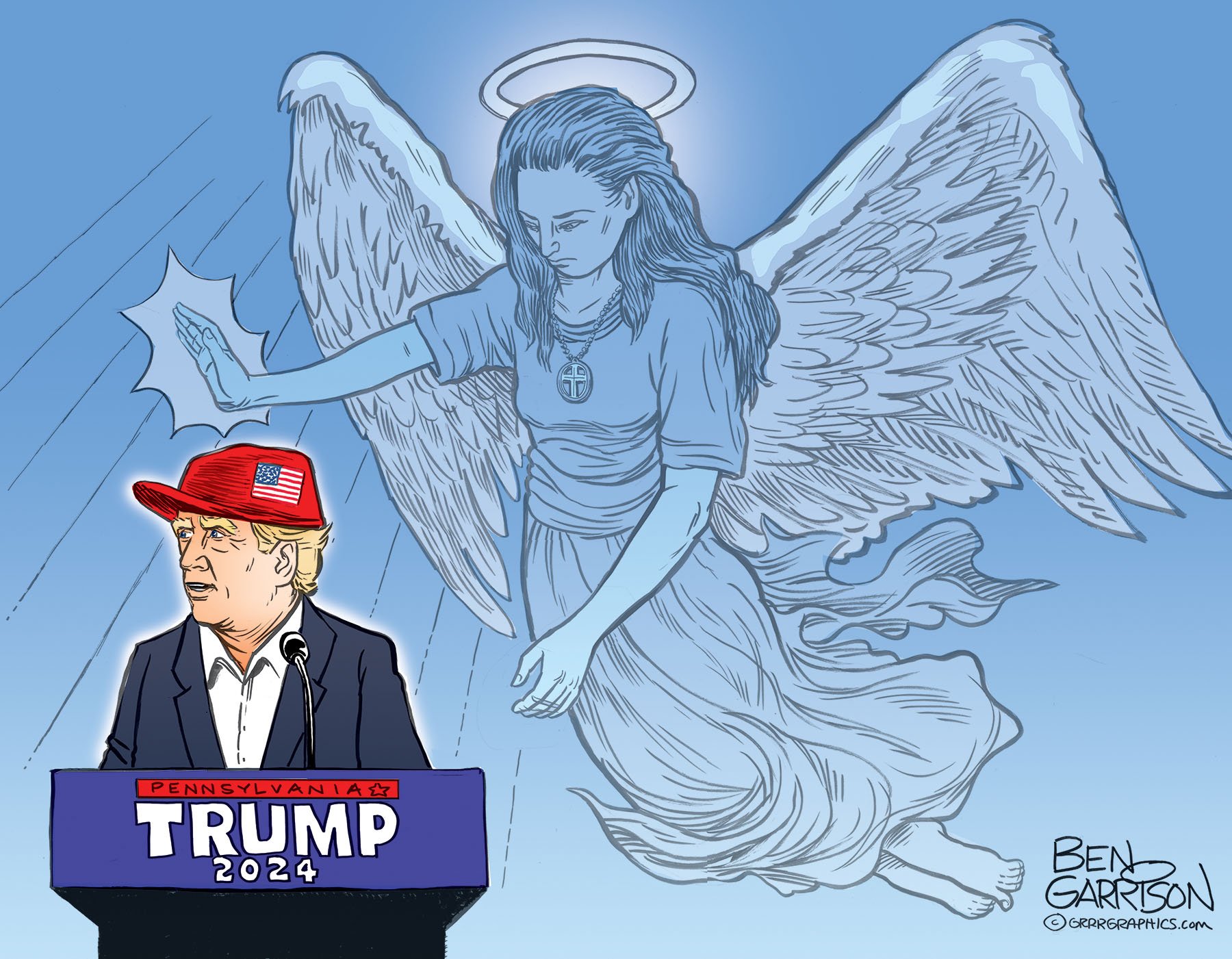 Trump Has An Angel