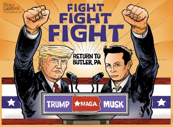 Trump Returns To Butler PA Limited Edition Signed Print (Collectors Item)