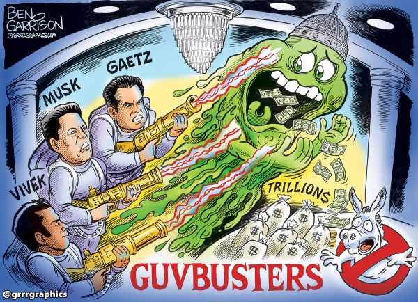 DOGE GuvBusters! Limited Edition Signed Print (Collectors Item)