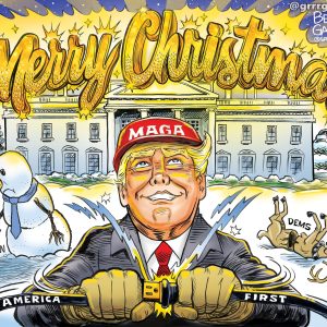 Christmas  Signed Print