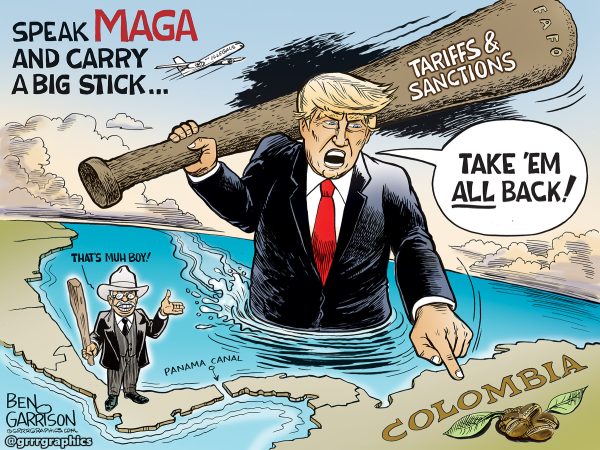 Trump FAFO Colombia Edition Signed Print 