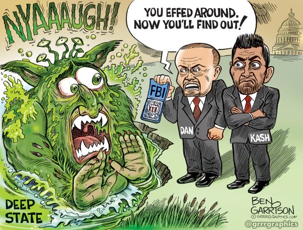 Kash Patel Dan Bongino Signed Print