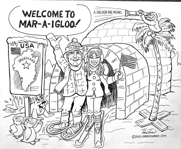 MAR- A- IGLOO  Tina Toon Original Art- Collectors Item