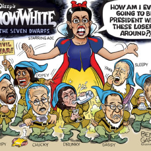 Snow White and the 7 Derps Signed Print 