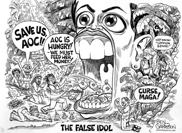 AOC False Idol Original Art- Collectors Item