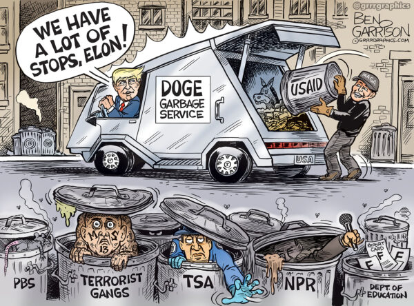 DOGE Takes Out The Trash Limited Edition Print