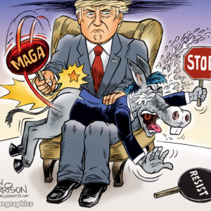 Disgraceful Democrats Signed Print  